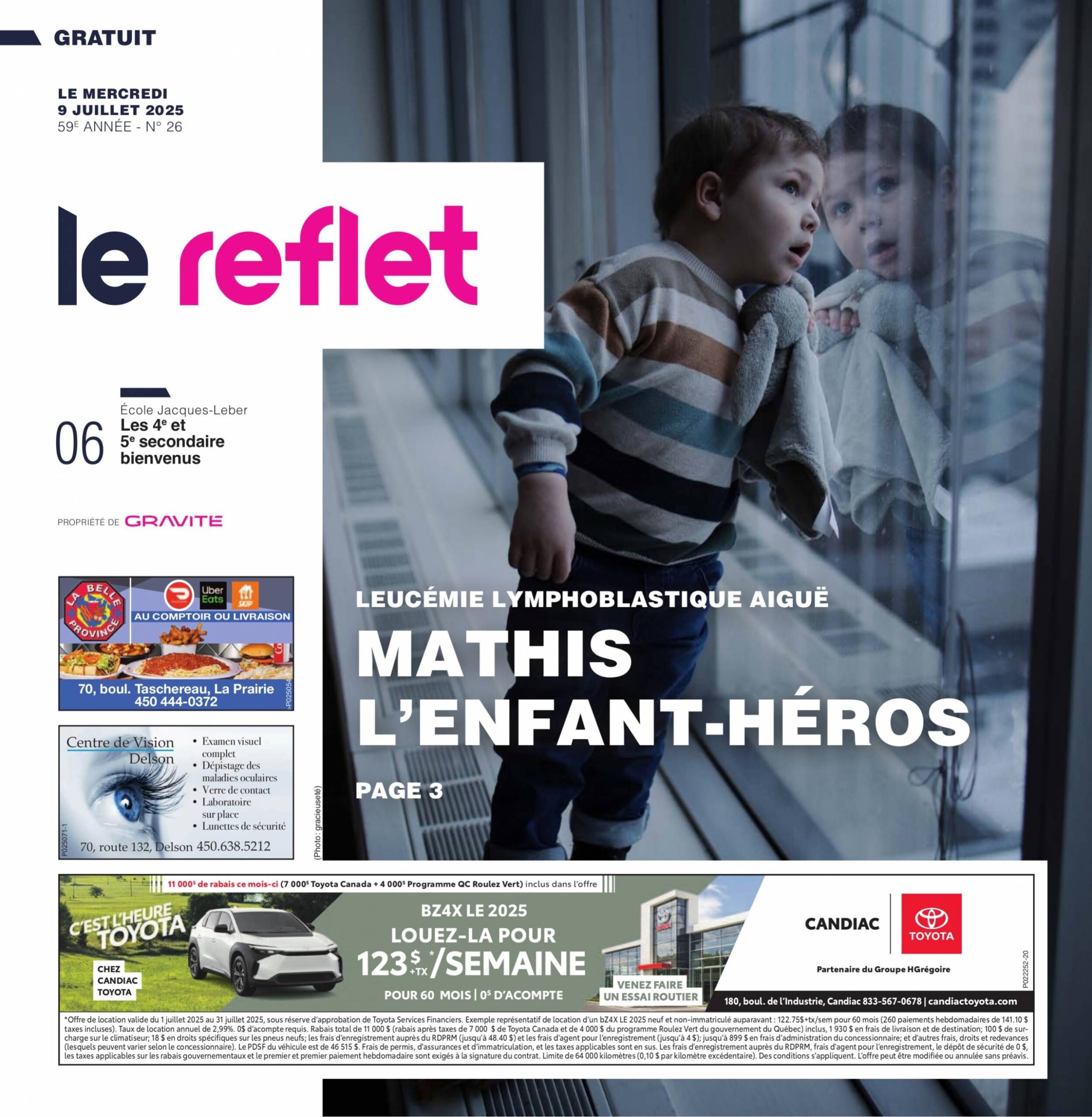 Journal Le Reflet – 9 juillet 2025