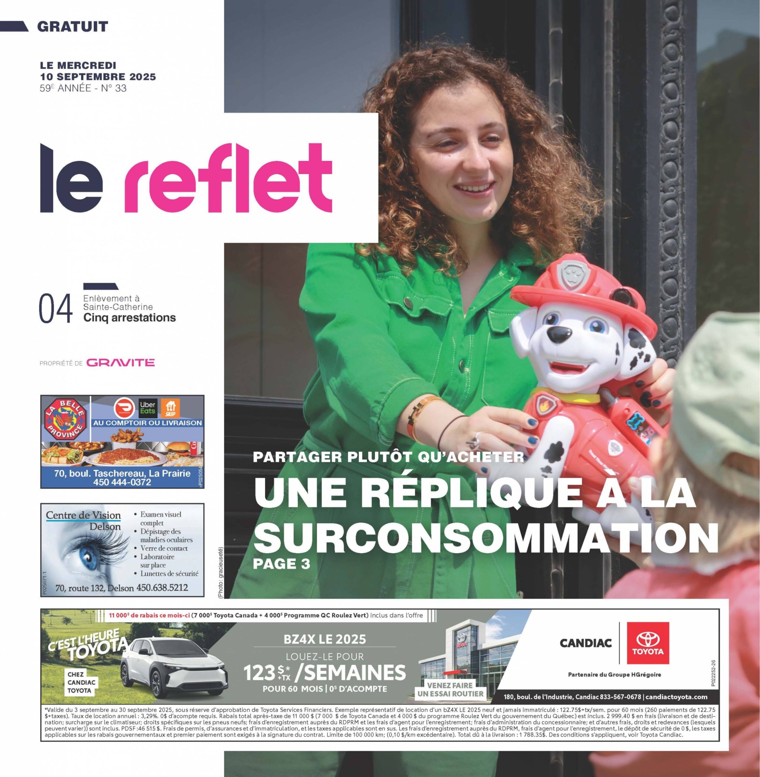 Journal Le Reflet – 10 septembre 2025