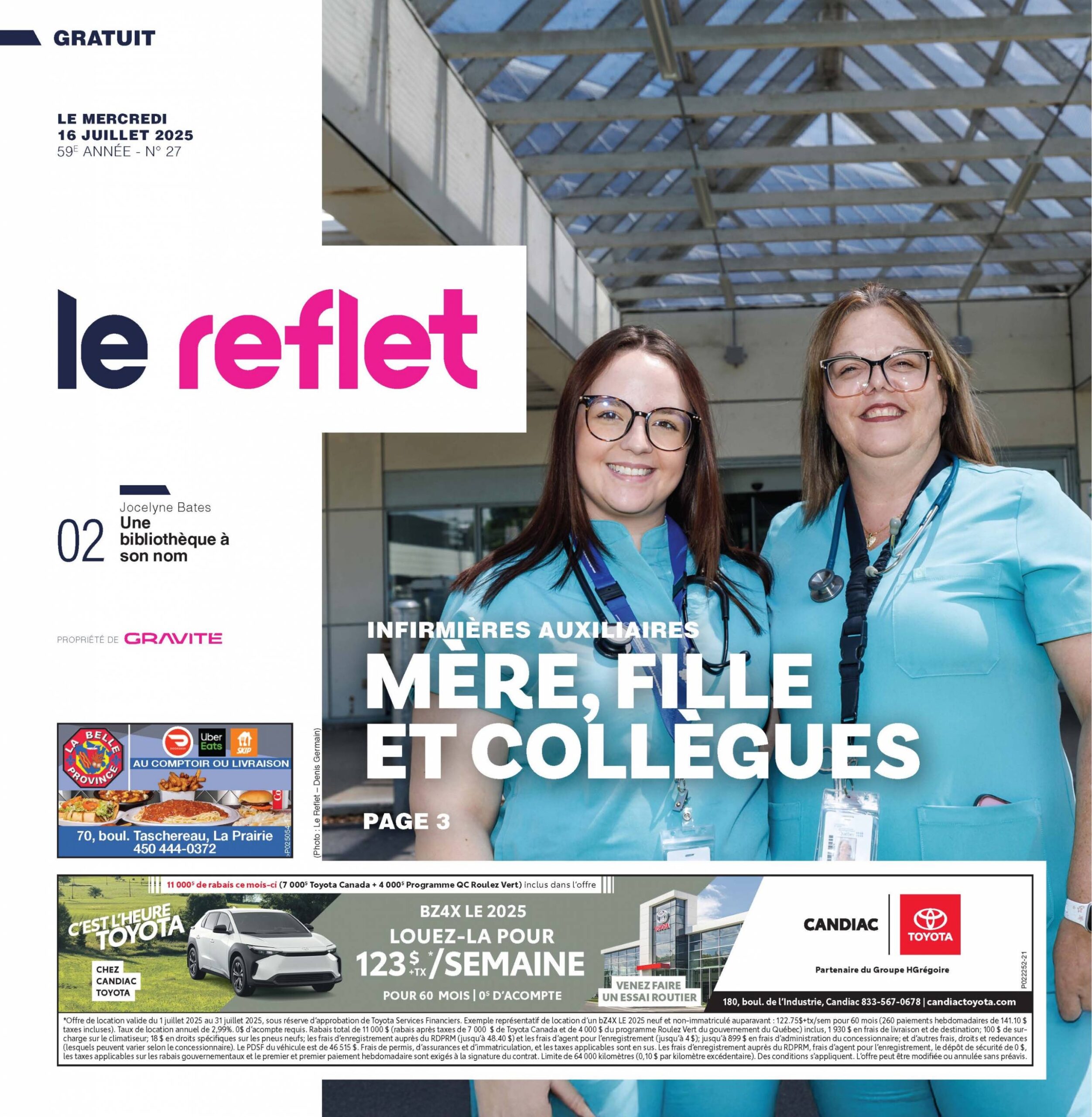 Journal Le Reflet – 16 juillet 2025