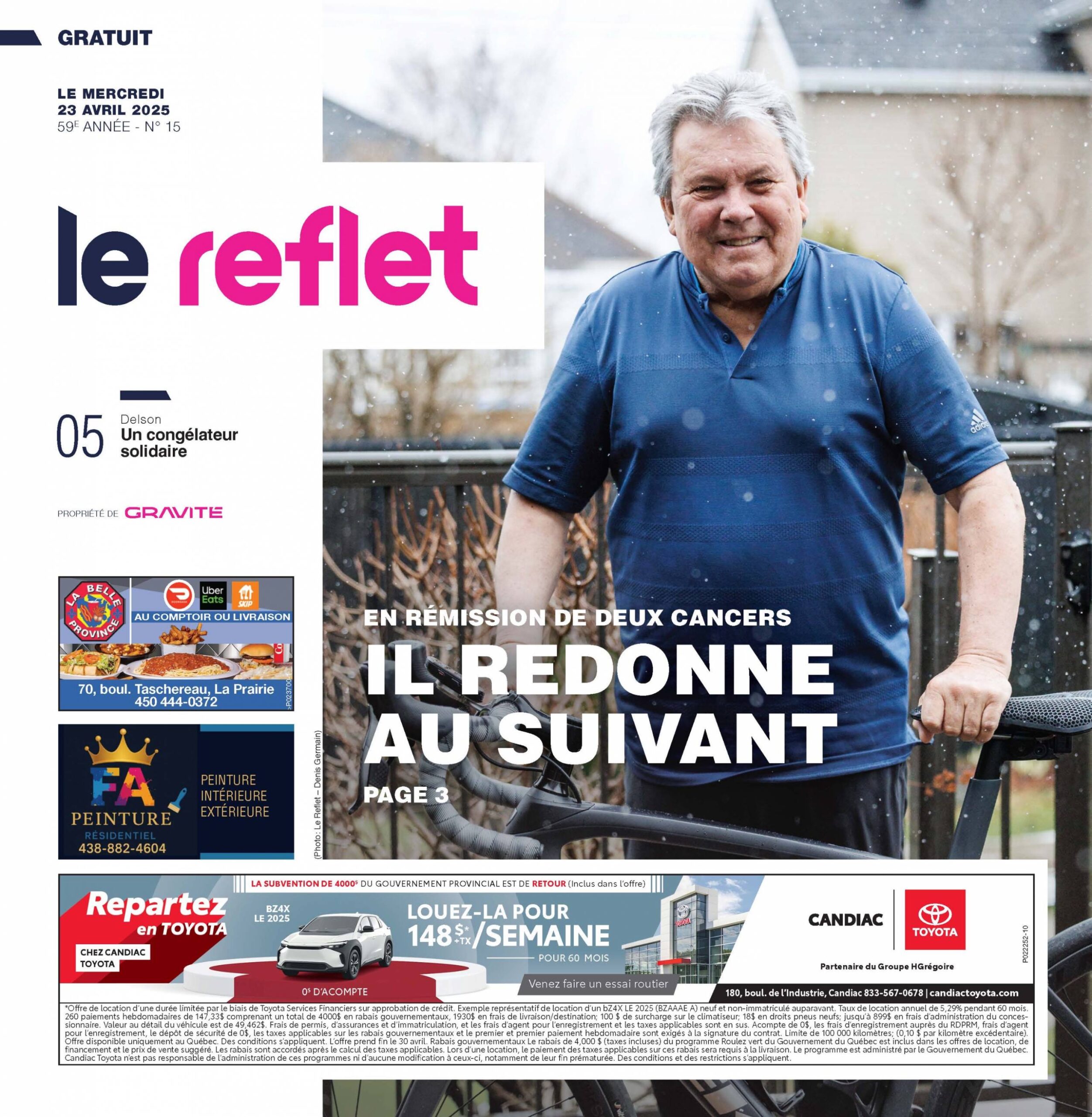 Journal Le Reflet – 23 avril 2025