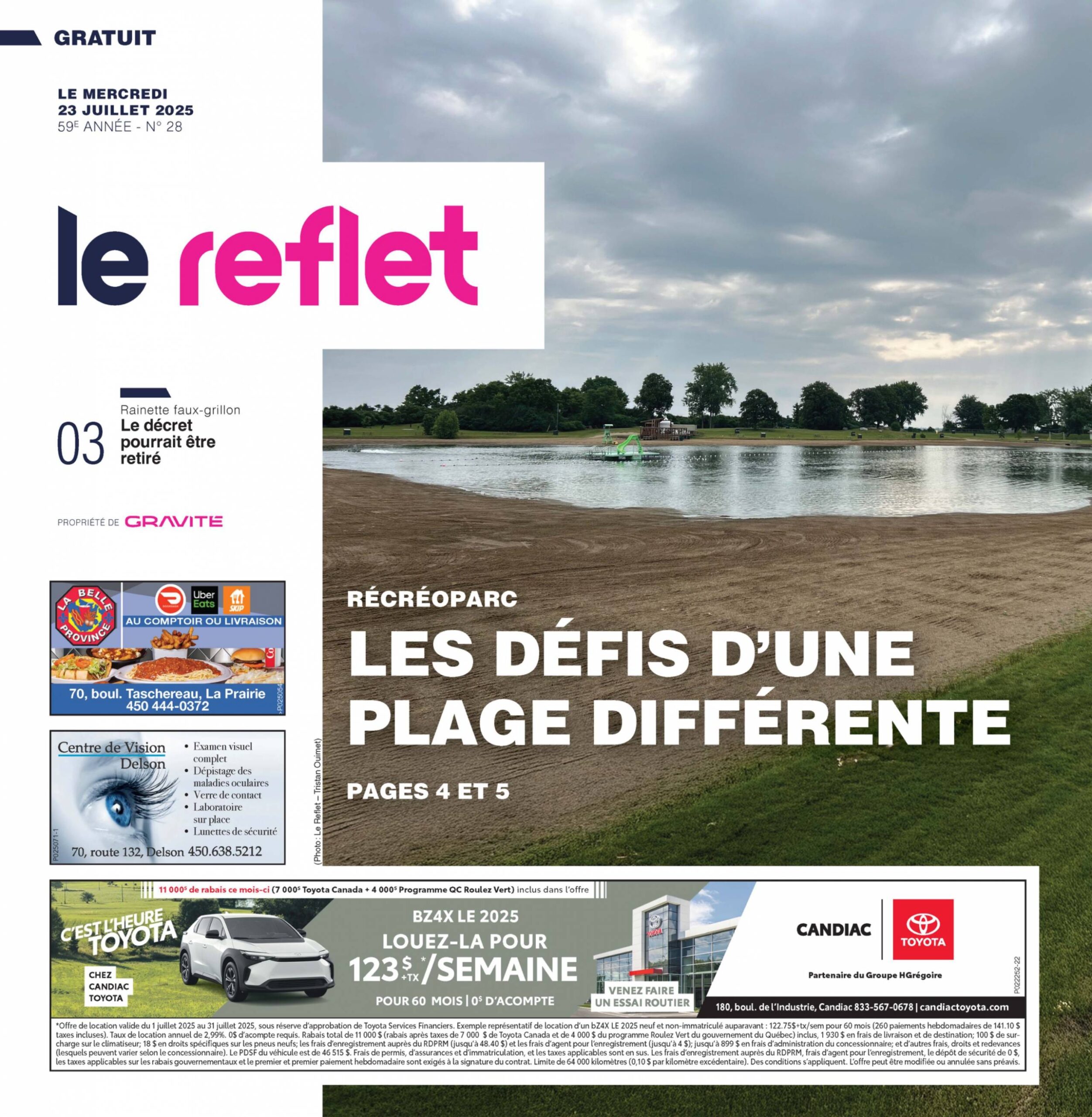 Journal Le Reflet – 23 juillet 2025