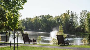Le parc des Jésuites de nouveau accessible