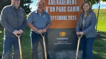 Un parc à chien à Candiac