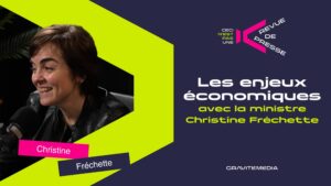Les enjeux économiques avec la ministre Christine Fréchette