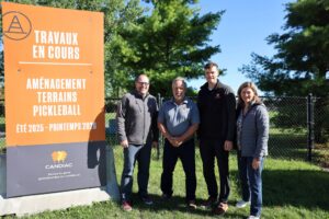 Candiac : huit nouveaux terrains de pickleball à l’été 2026