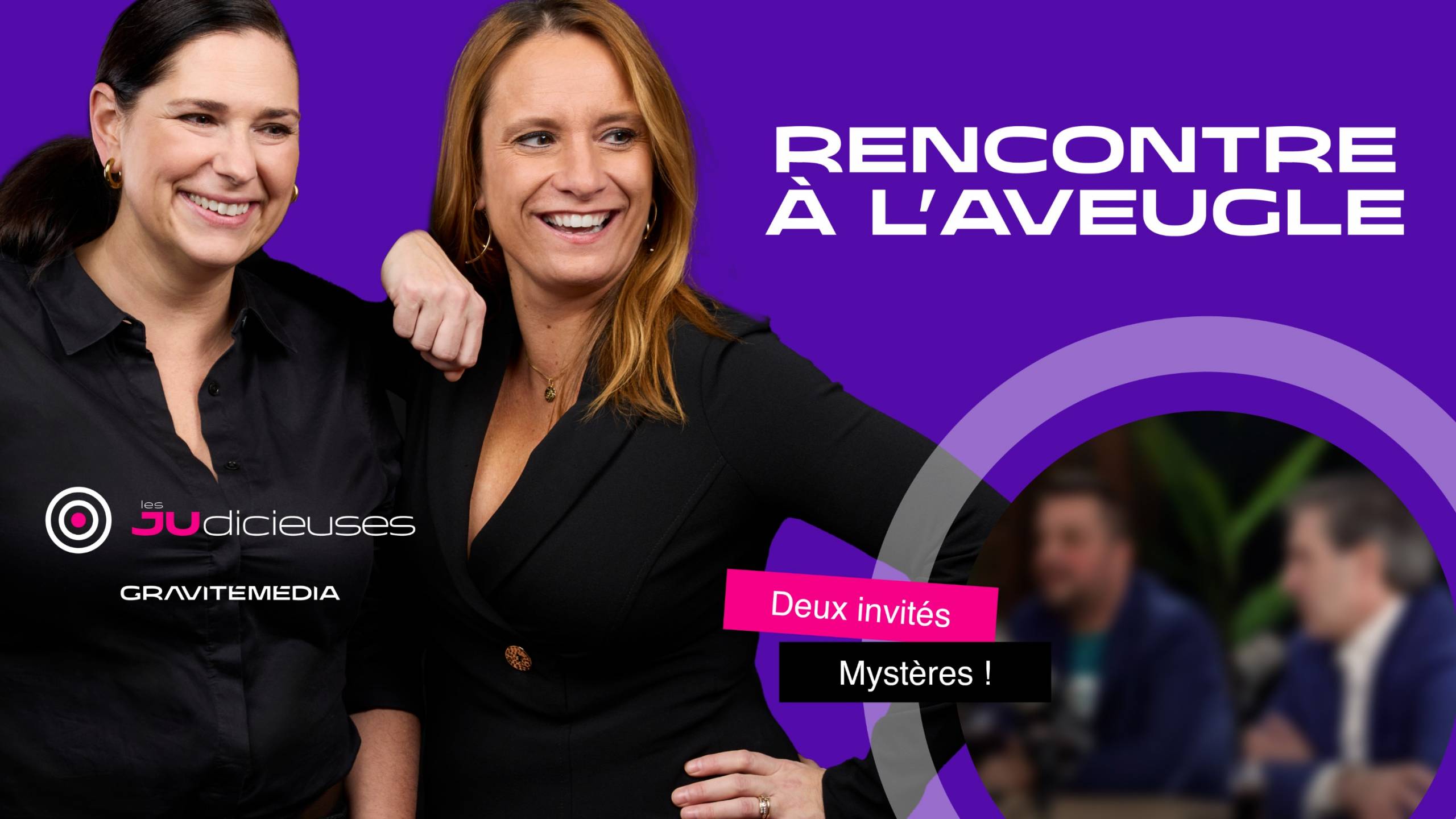 Rencontre à l&rsquo;aveugle entre deux invités mystères!