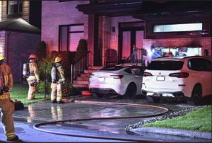 Tesla en flammes à La Prairie : incendie d&rsquo;origine criminelle
