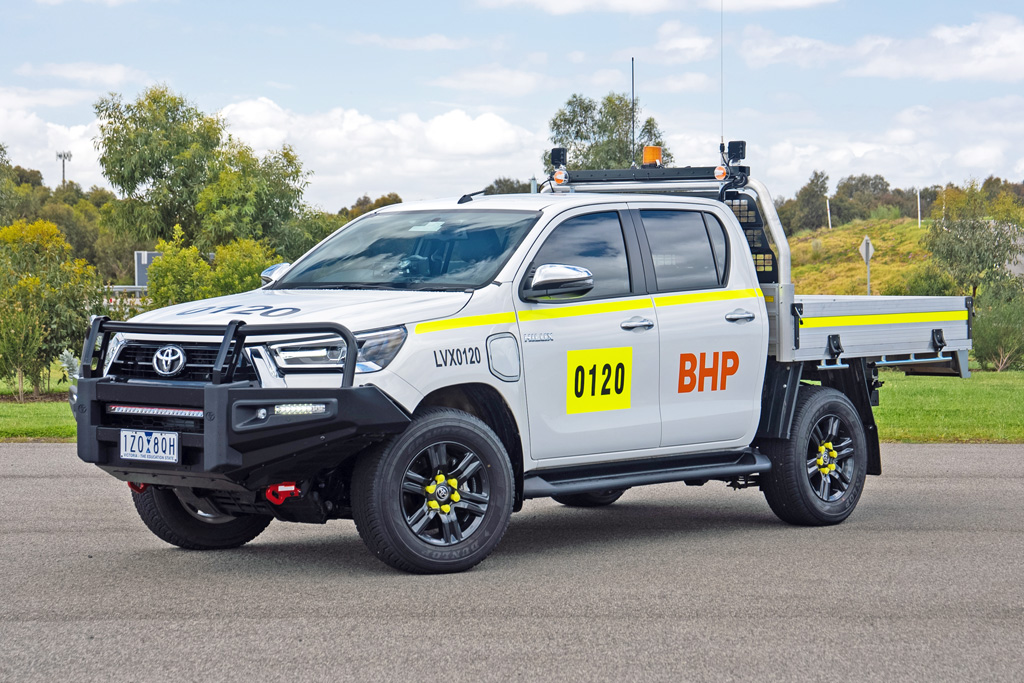 Toyota teste une camionnette Hilux électrique en Australie