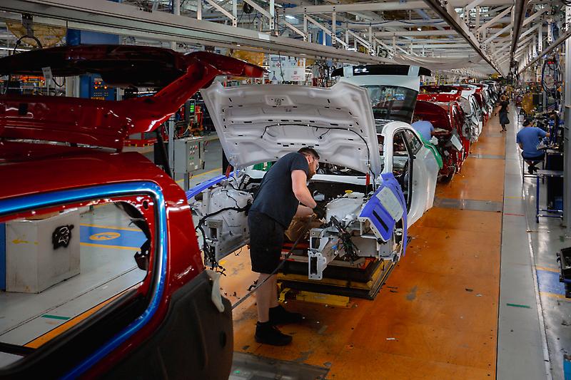 La production automobile canadienne en déclin