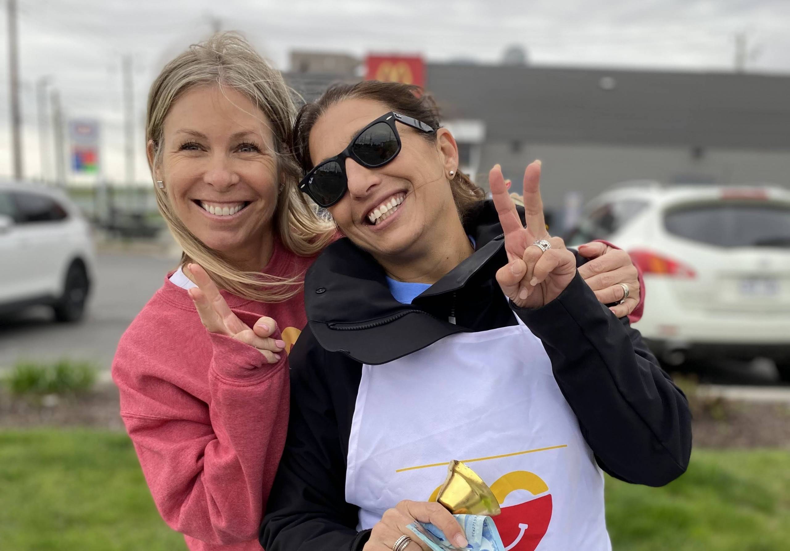 Une femme a un public sans le savoir