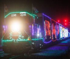 Train des fêtes : 8 500 $ pour Le Partage