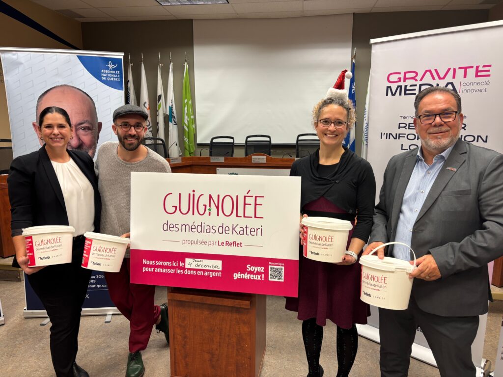 Comité organisateur de la guignolée des médias de Kateri propulsée par Le Reflet 2025