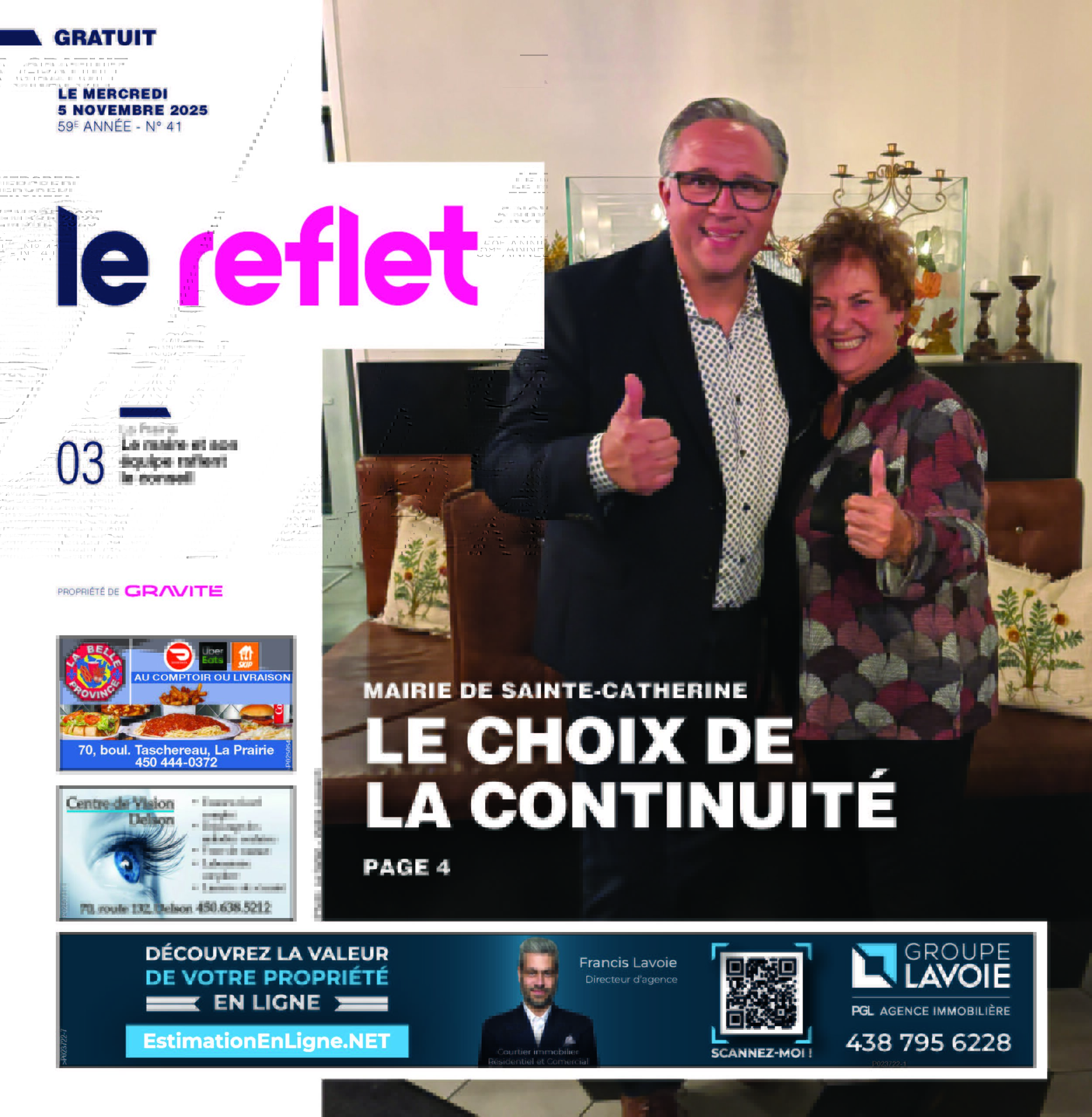 Journal Le Reflet – 5 novembre 2025