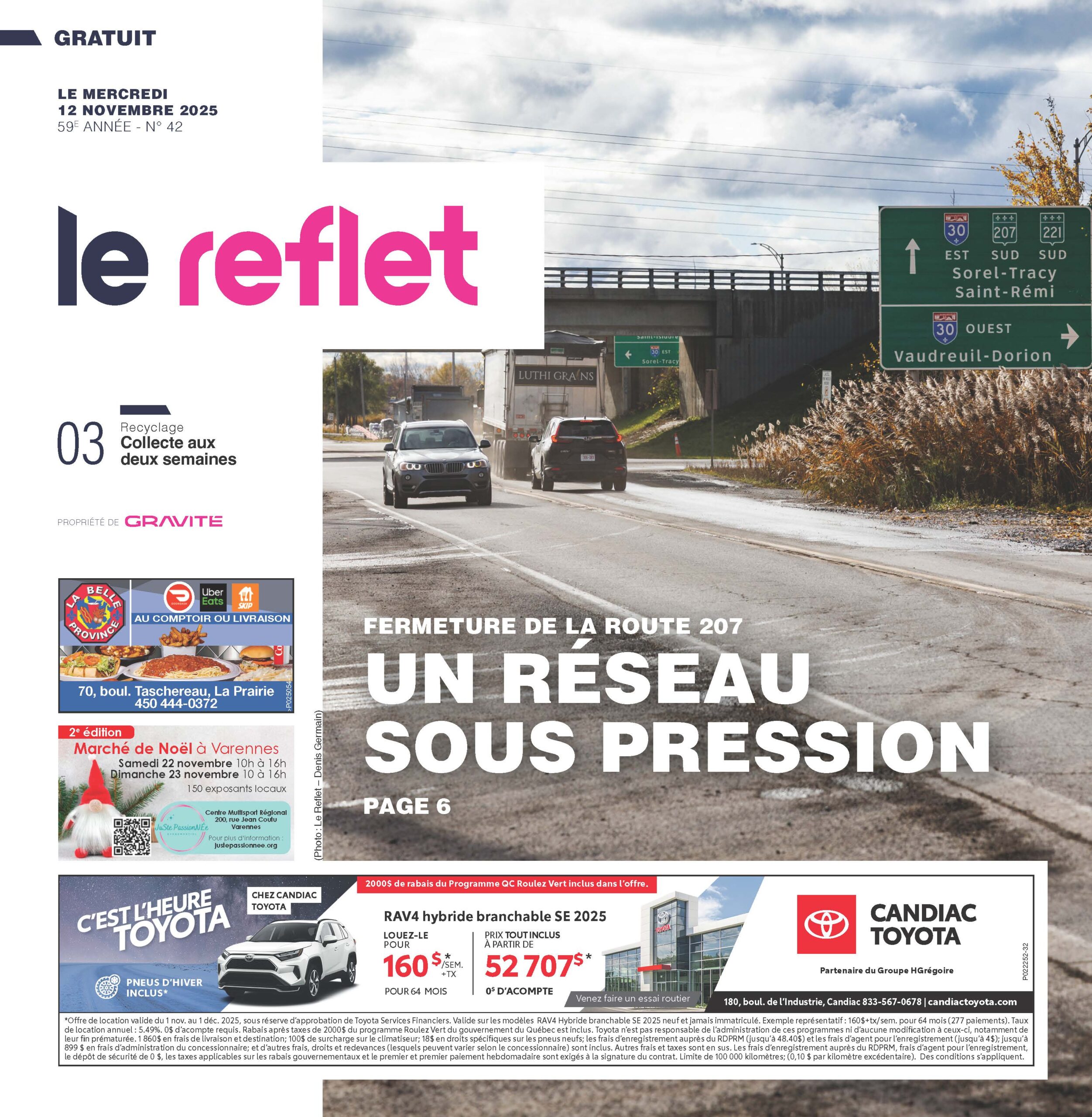 Journal Le Reflet – 12 novembre 2025