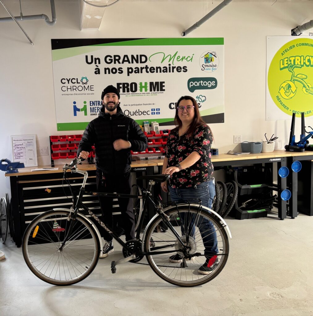 Réparation de vélos : un nouvel atelier communautaire à Châteauguay