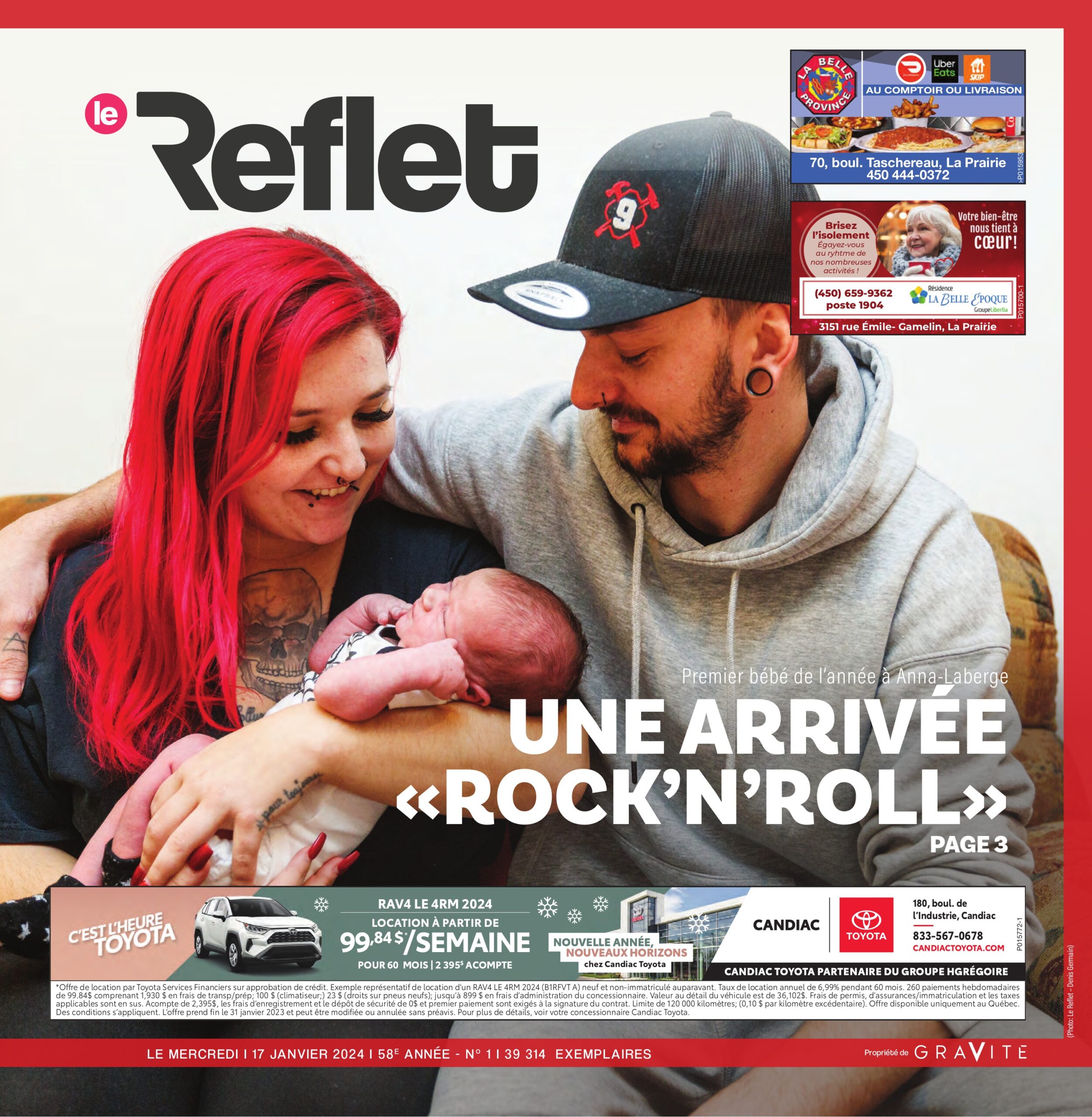 Le Reflet – 17 janvier 2024