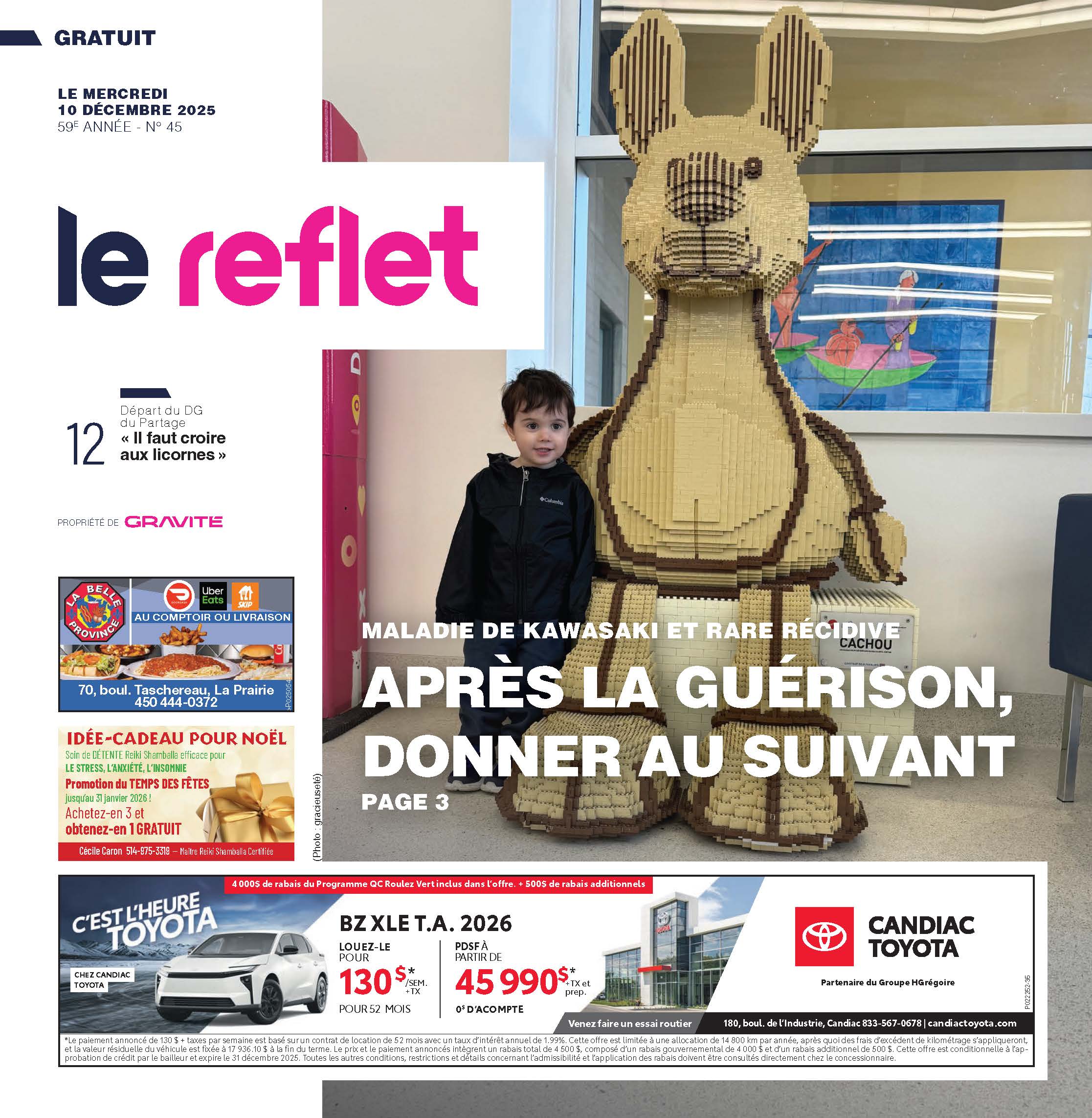 Le Reflet – 10 décembre 2025
