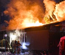 Saint-Mathieu : incendie dans le parc de maisons mobiles