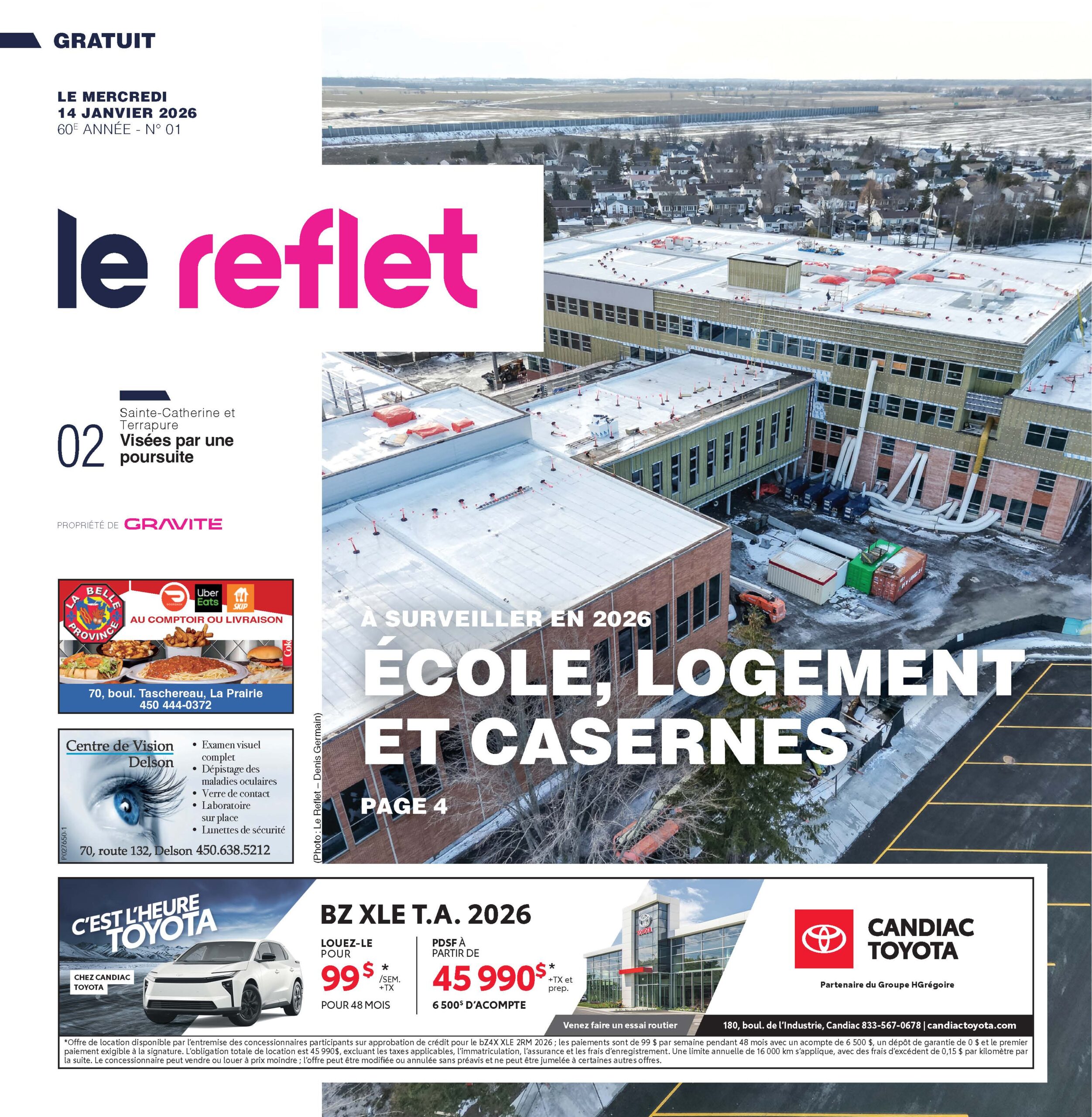 Le Reflet – 14 janvier 2026