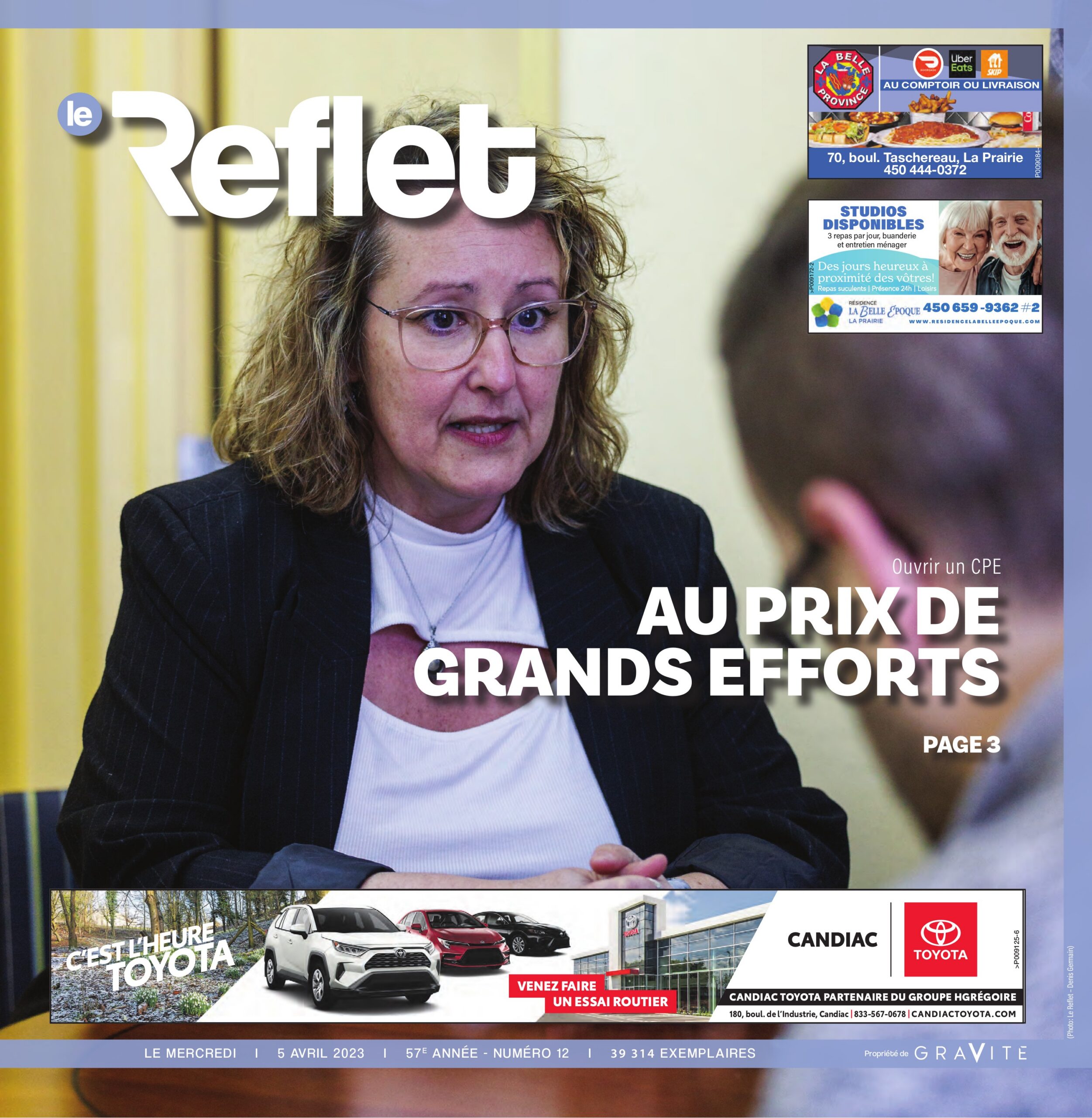Le Reflet – 5 avril 2023