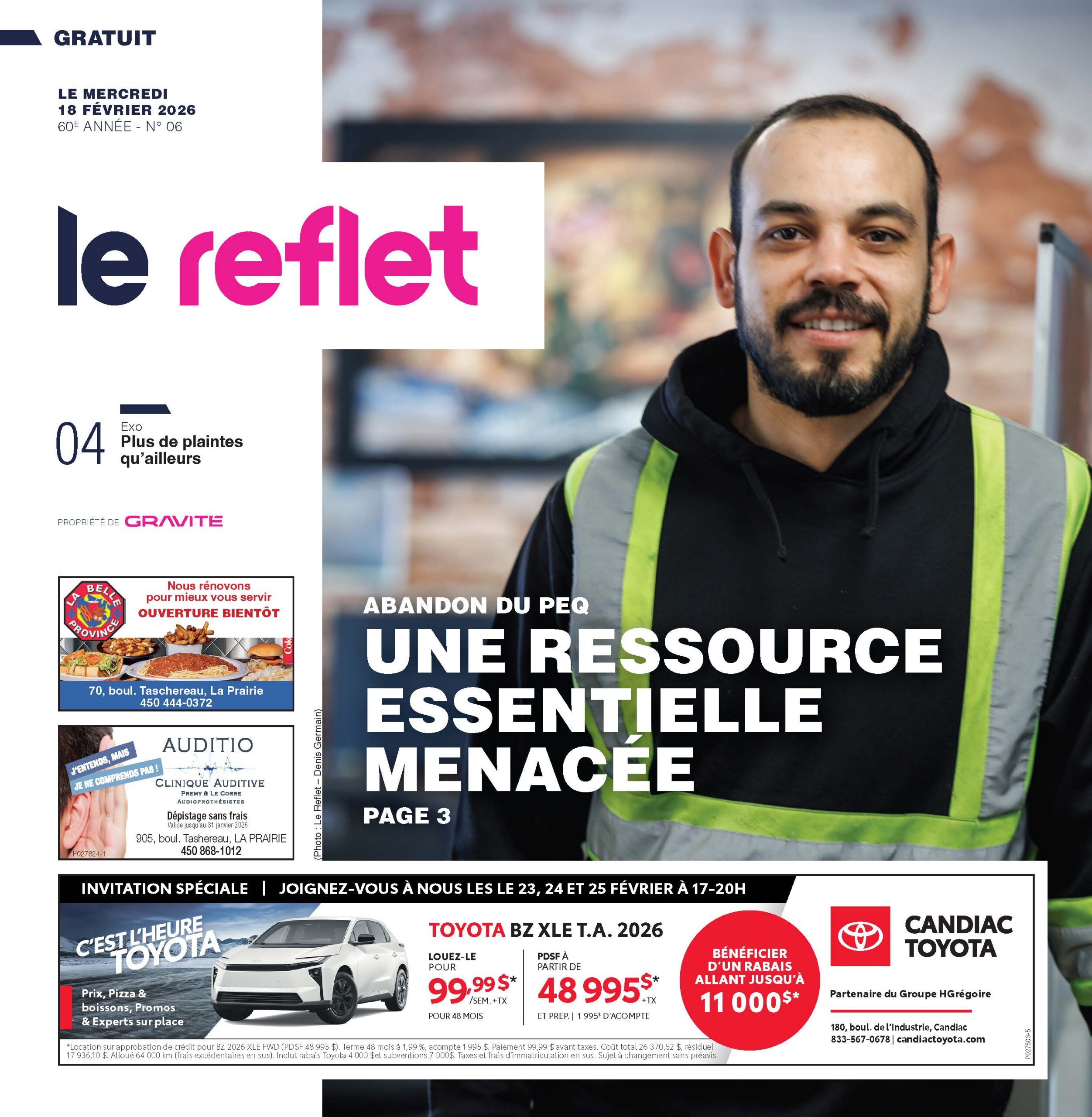 Le Reflet –18 février 2026