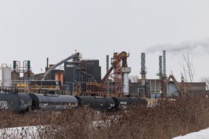 Un déversement sur le terrain de Terrapure