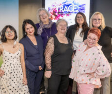 Vernissage d&rsquo;une lauréate du projet TRACE à Candiac