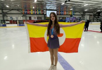 Émy Asselin sur le podium aux Jeux du Québec