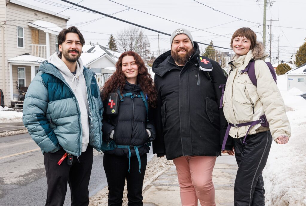 l'estrade travailleurs de rue