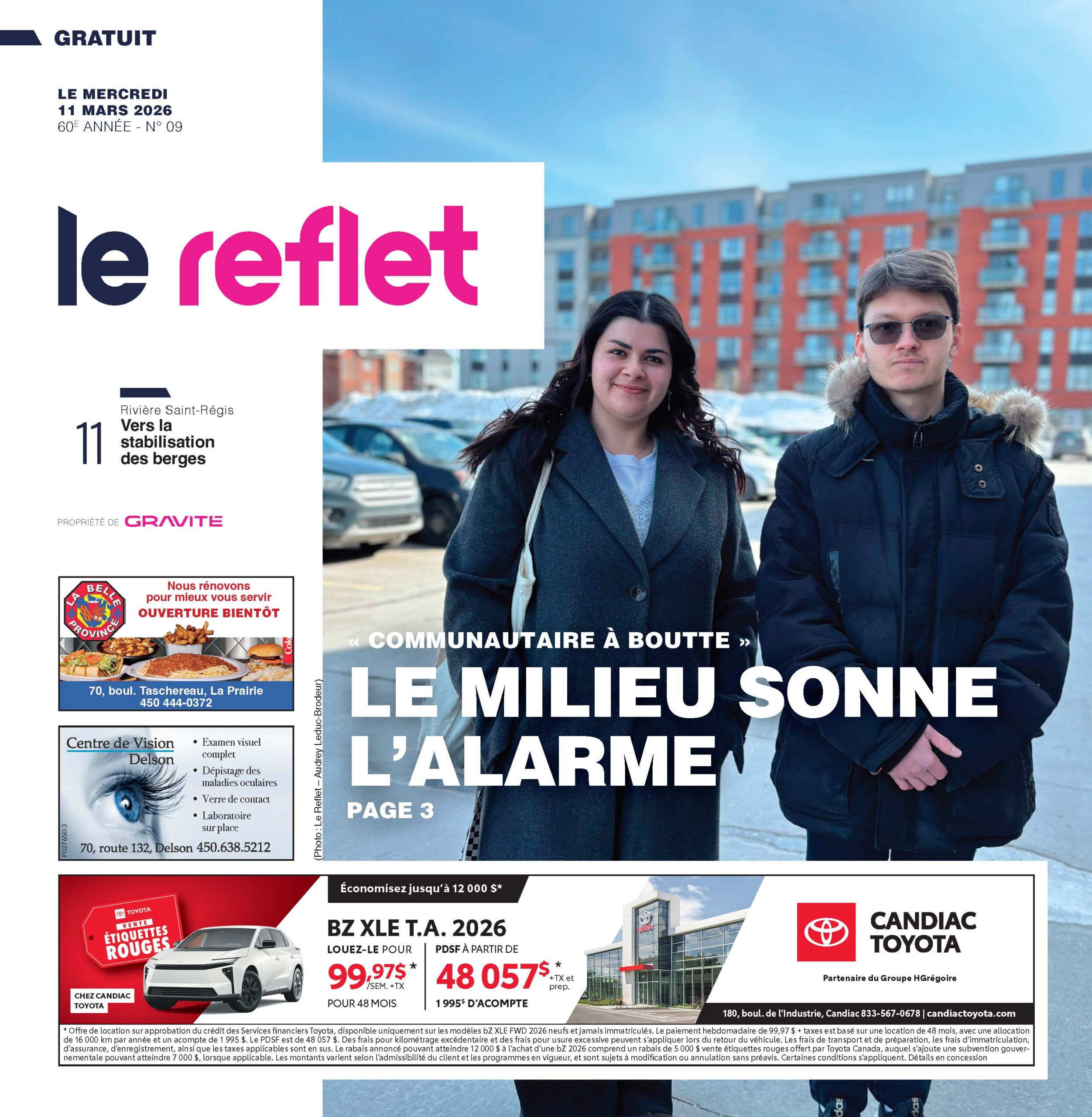 Le Reflet – 11 mars 2026
