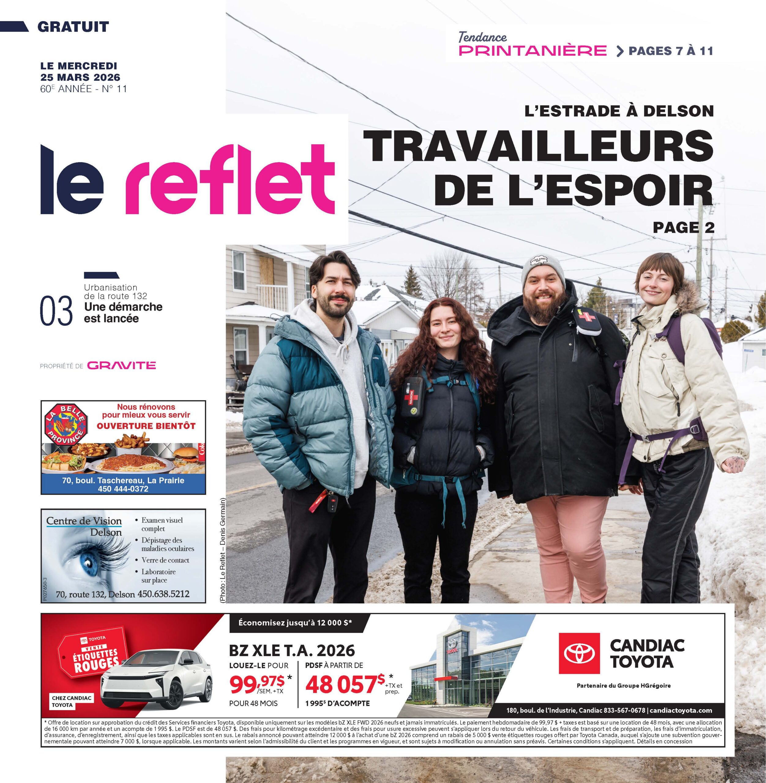 Le Reflet – 25 mars 2026