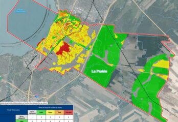 Adaptation aux changements climatiques: La Prairie identifie les zones les plus à risque