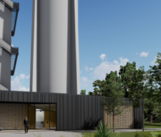 Château d’eau à Saint-Constant: La transformation en attrait touristique se poursuit