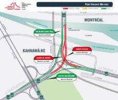Entraves au pont Mercier 