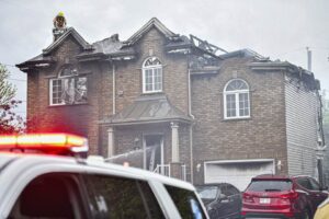 La Prairie : incendie rue Médard-Hébert