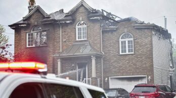 La Prairie : incendie rue Médard-Hébert
