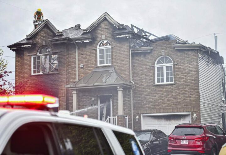 La Prairie : incendie rue Médard-Hébert