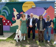 Une fresque fait revivre la Côte des vaches à Candiac