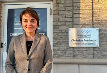 Christine Fréchette choisirait Trois-Rivières plutôt que Sanguinet