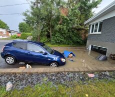 Inondations: 100 mm de pluie en 4 heures selon Météo Média