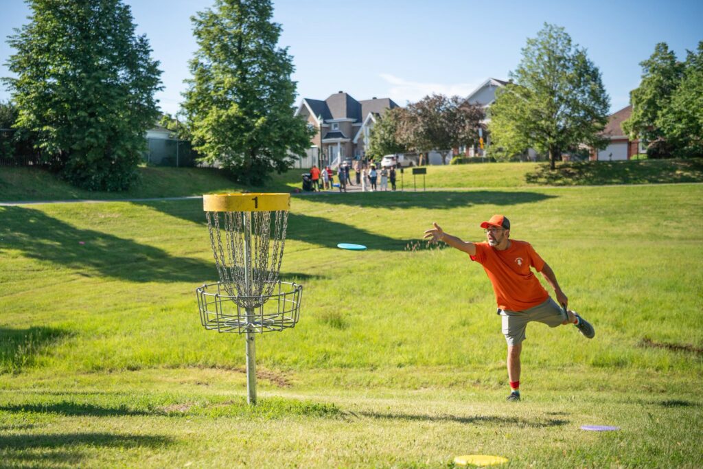 parcours disques golf