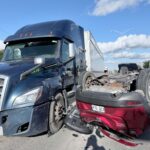 Route 132 : un changement de voie cause un important accident