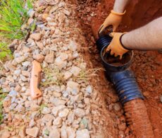 Réparation de drains par chemisage intérieur sans ouverture de tranchée