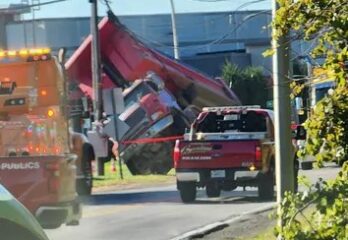 Le chemin Saint-François-Xavier à éviter en raison d&rsquo;un accident